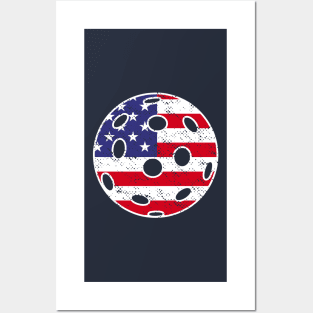 Pickleball Unites States USA Posters and Art